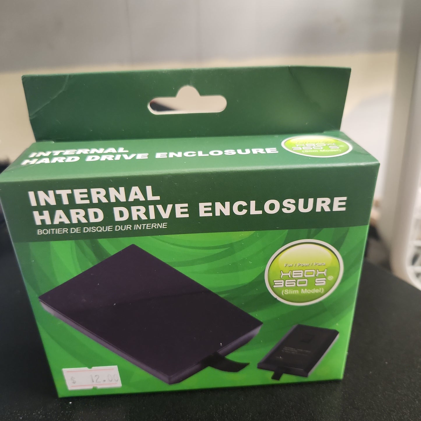 Xbox 360 internal hard drive enclosure
