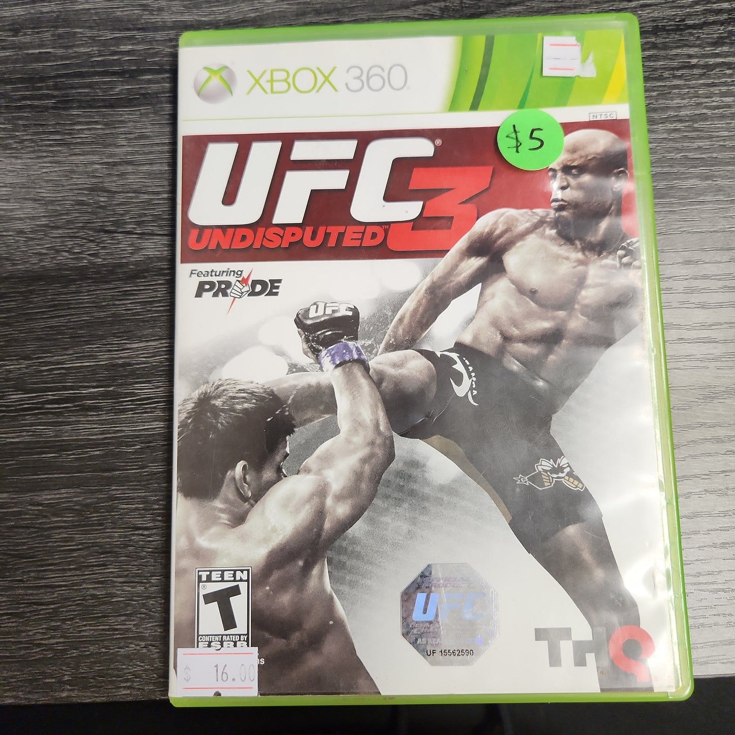 UFC 3 Udisputed xbox 360