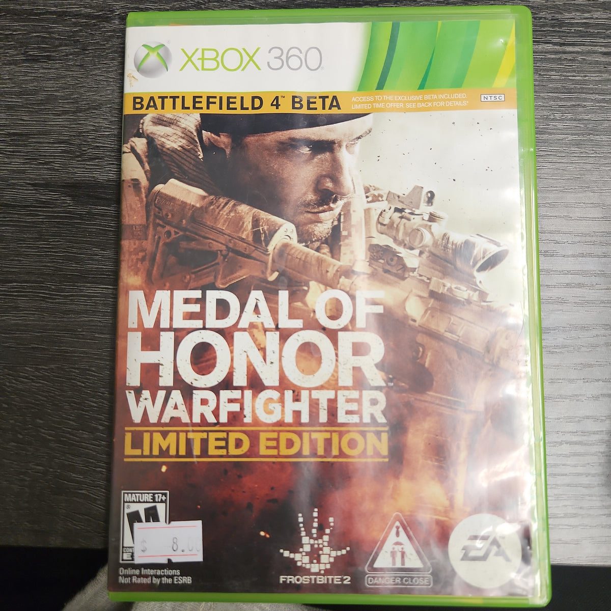 Medal of honor warfighter limited edition xbox 360