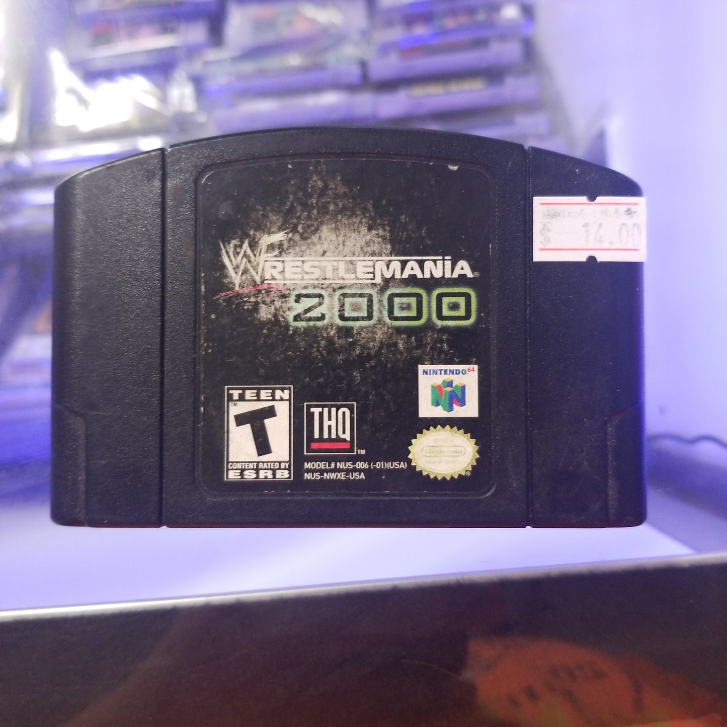 WWE wrestle mania 2000