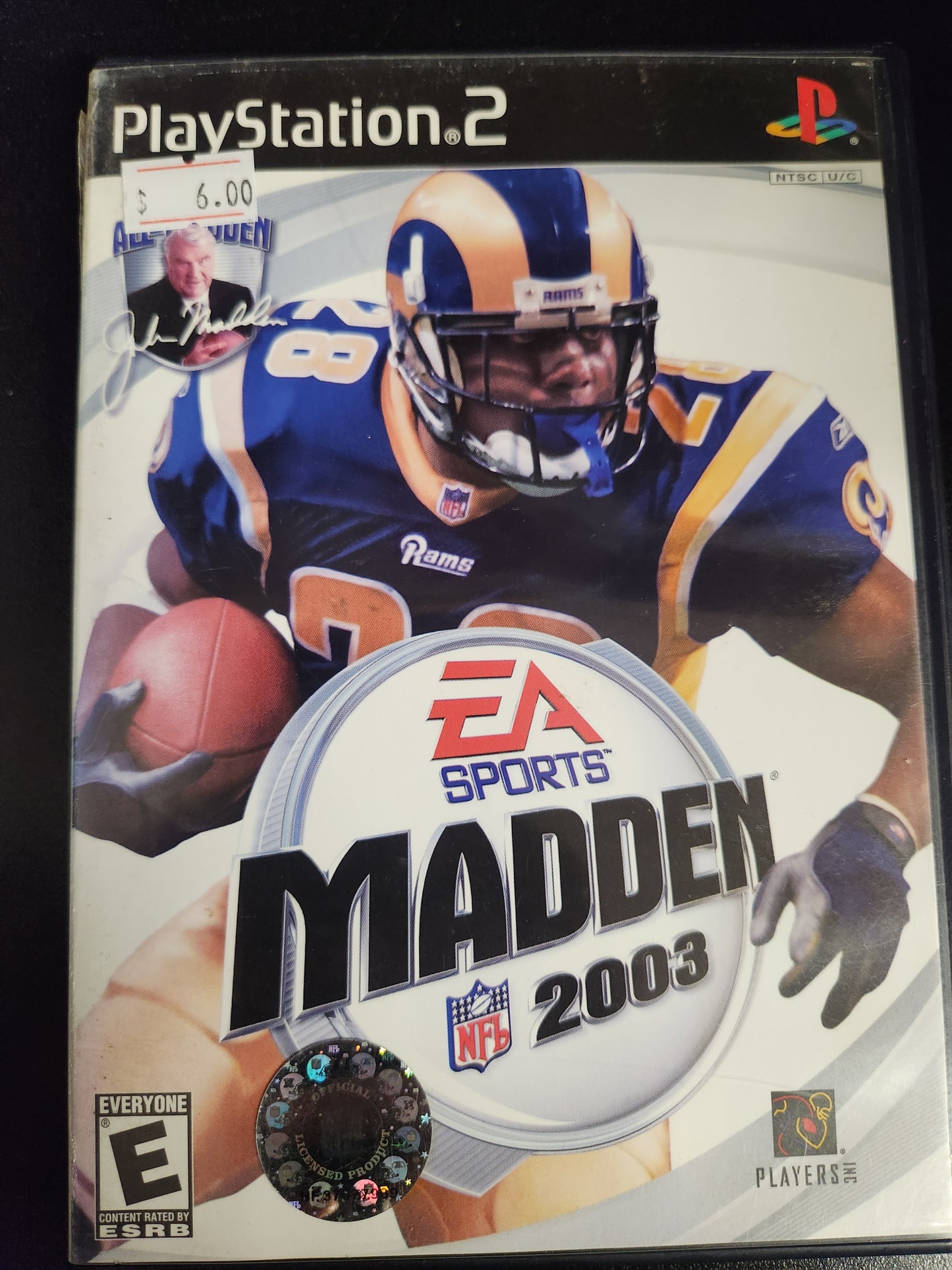 Madden 2003 ps2