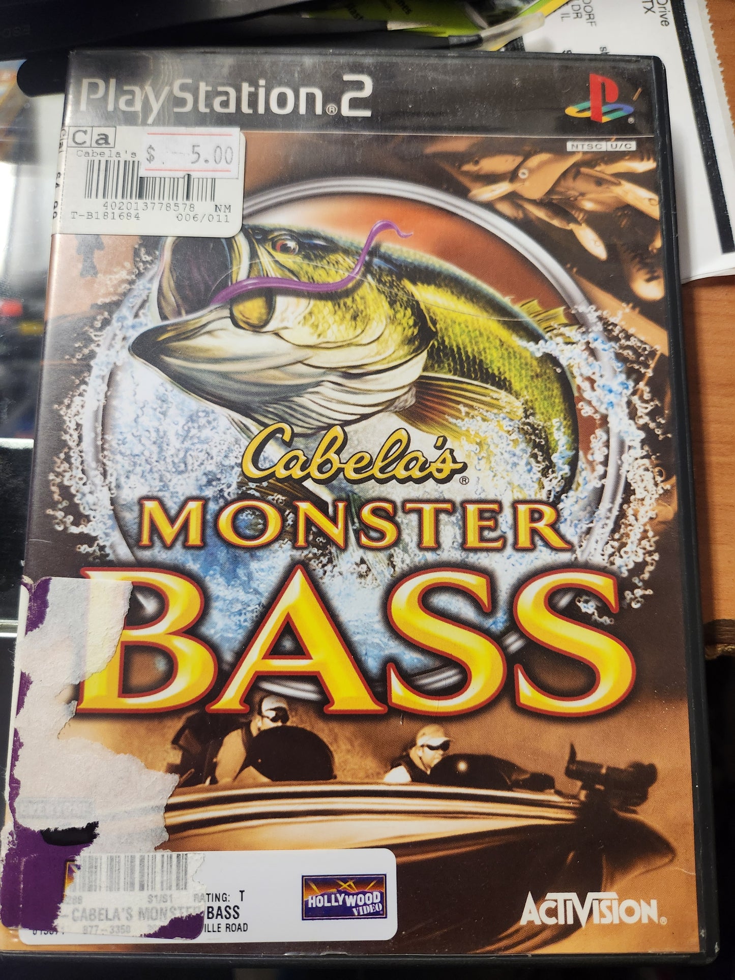 Cabela's Monster Bass ps2