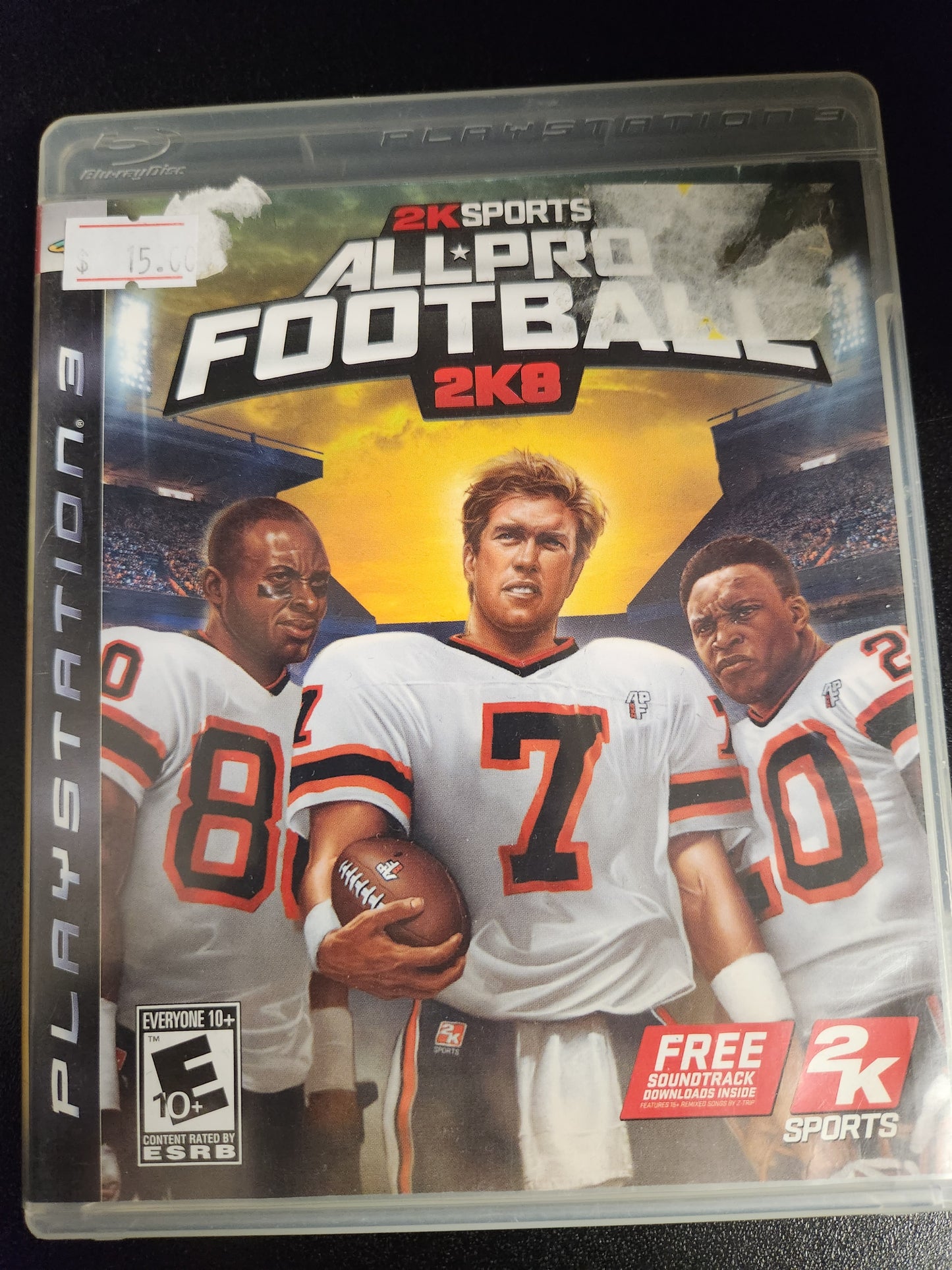 Wk sports all-pro football 2k8 ps3