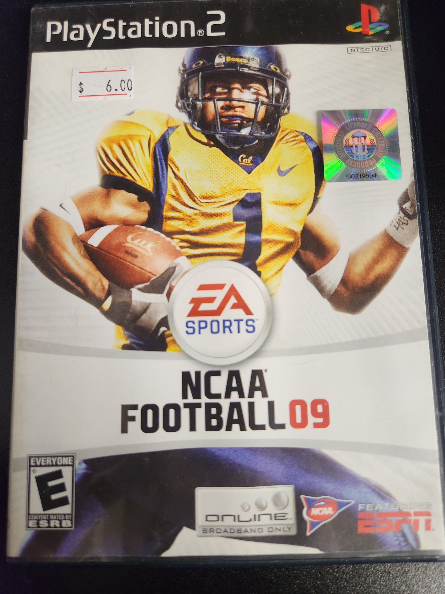 Ncaa football 09 ps2