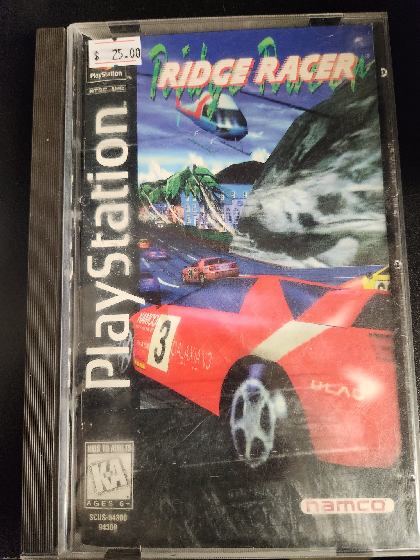 Ridge racer ps1 long box