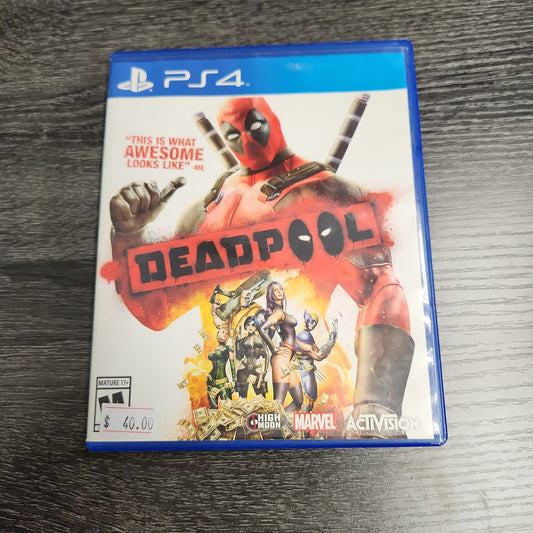 Deadpool ps4 no manual