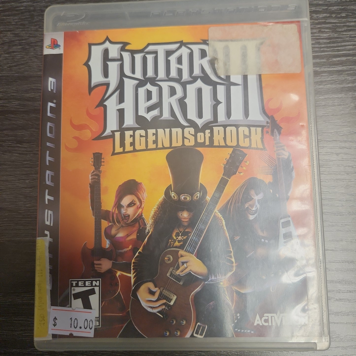 Guitar hero legends of rock