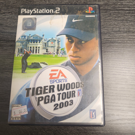 Tiger woods pgs tour 2003