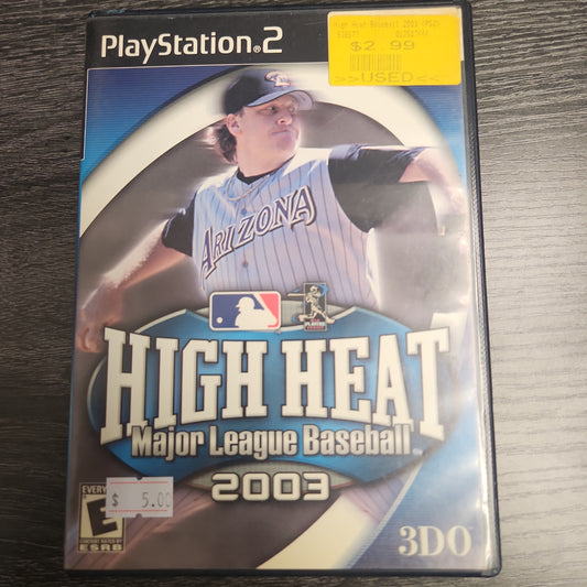 High heat major league baseball 2003