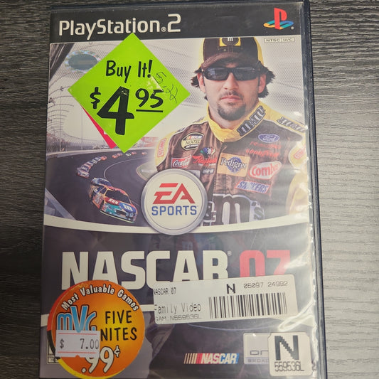 Nascar 07 ps2