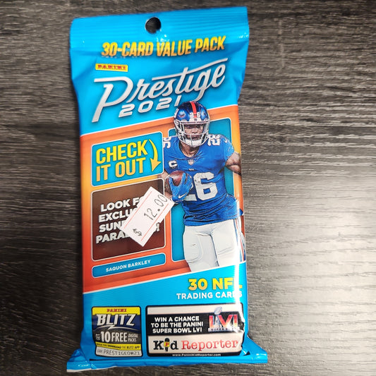 Prestige nfl 2021 30 pack