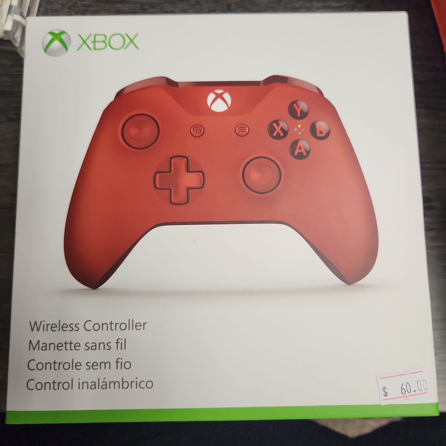 Red xbox x/s controller