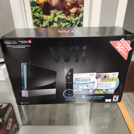 Black wii bundle like new