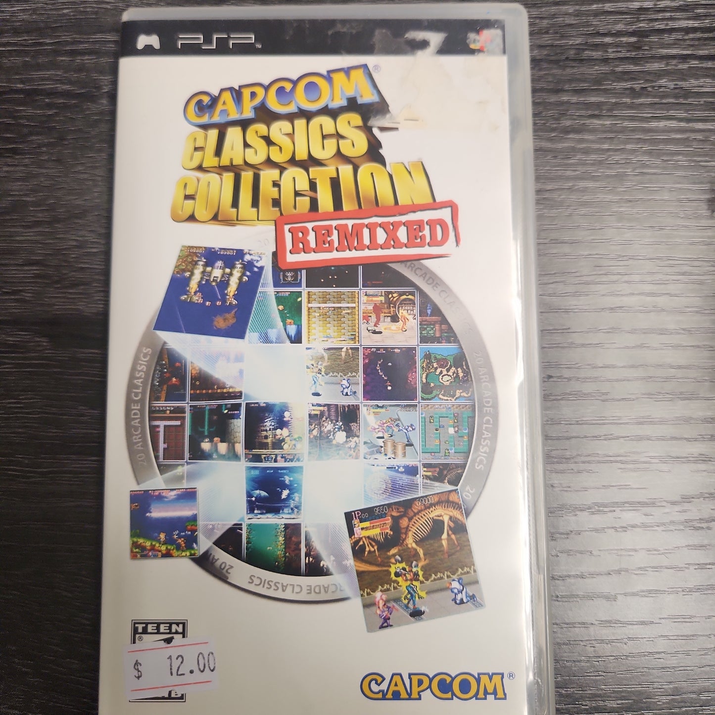 Capcom classis remixed cib psp