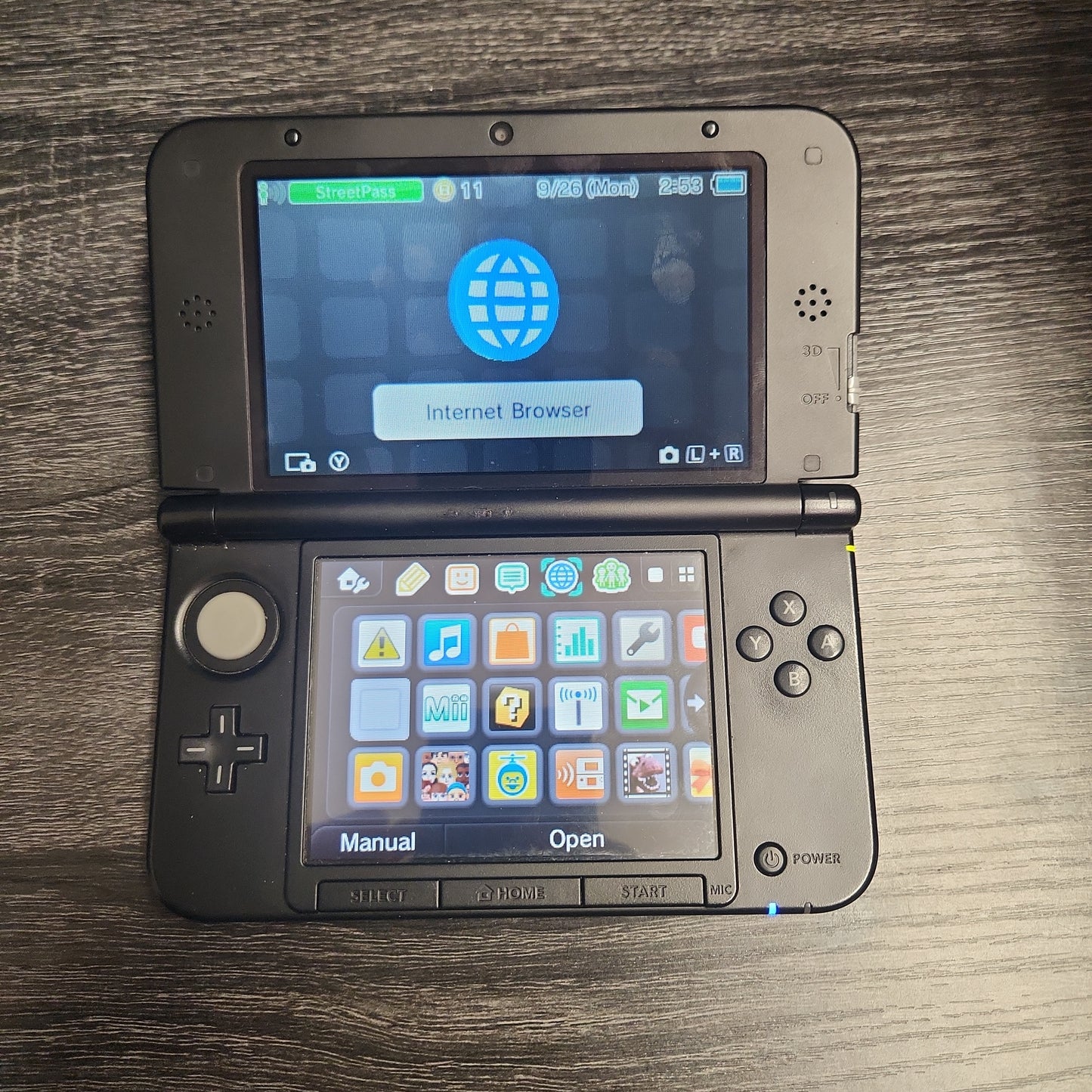 NINTENDO 3DS xl