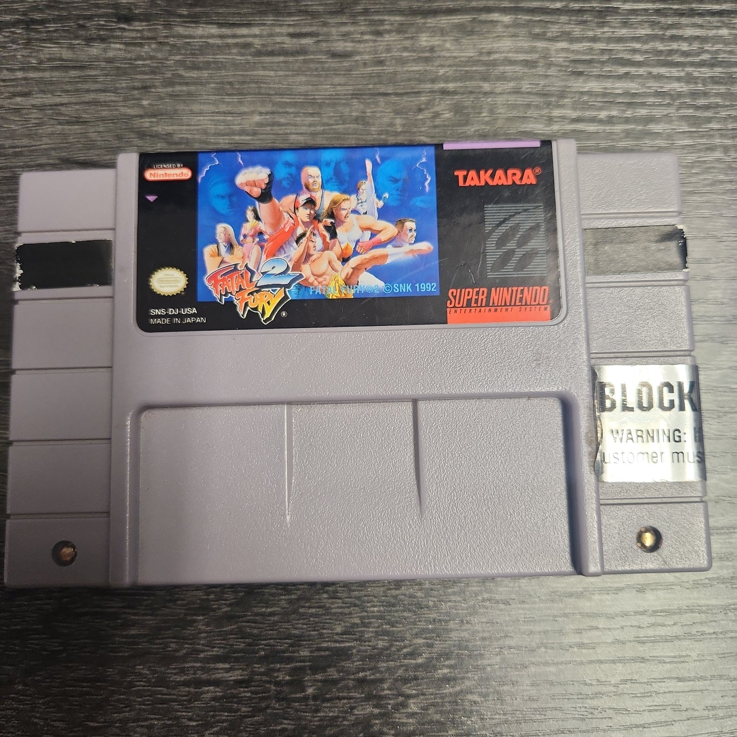 Fatal fury 2 snes