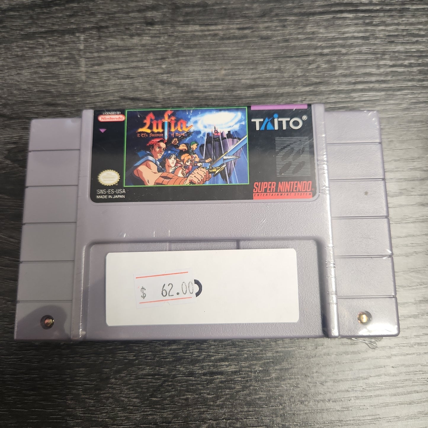 Lufia and the fortress of doom snes