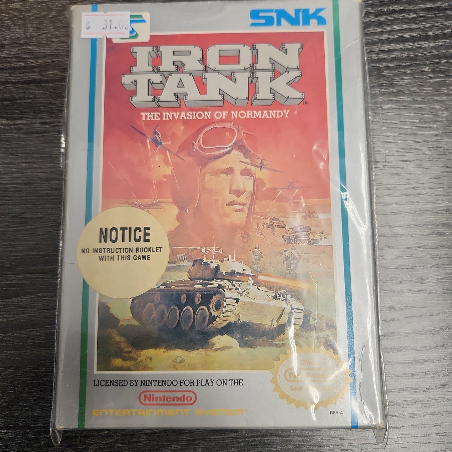 Iron tank nes cib