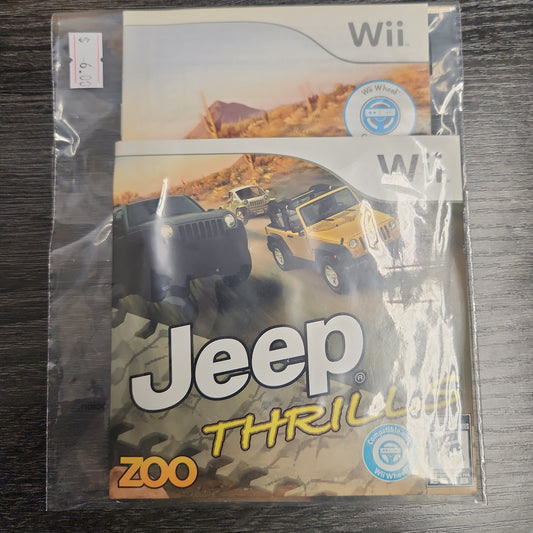 Jeep thrills wii w/m