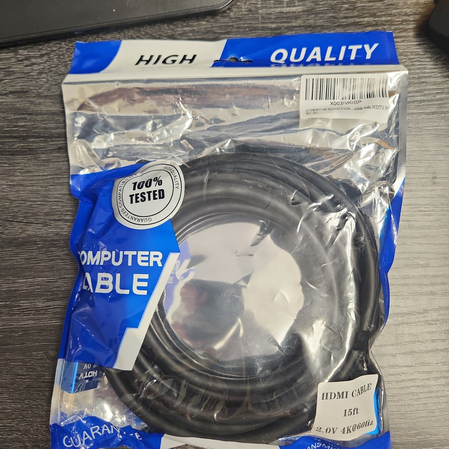 15 ft hdmi cable 4k