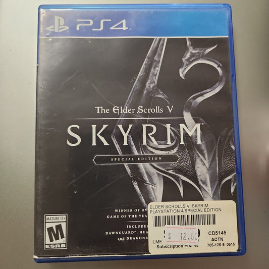 Skyrim ps4 cib