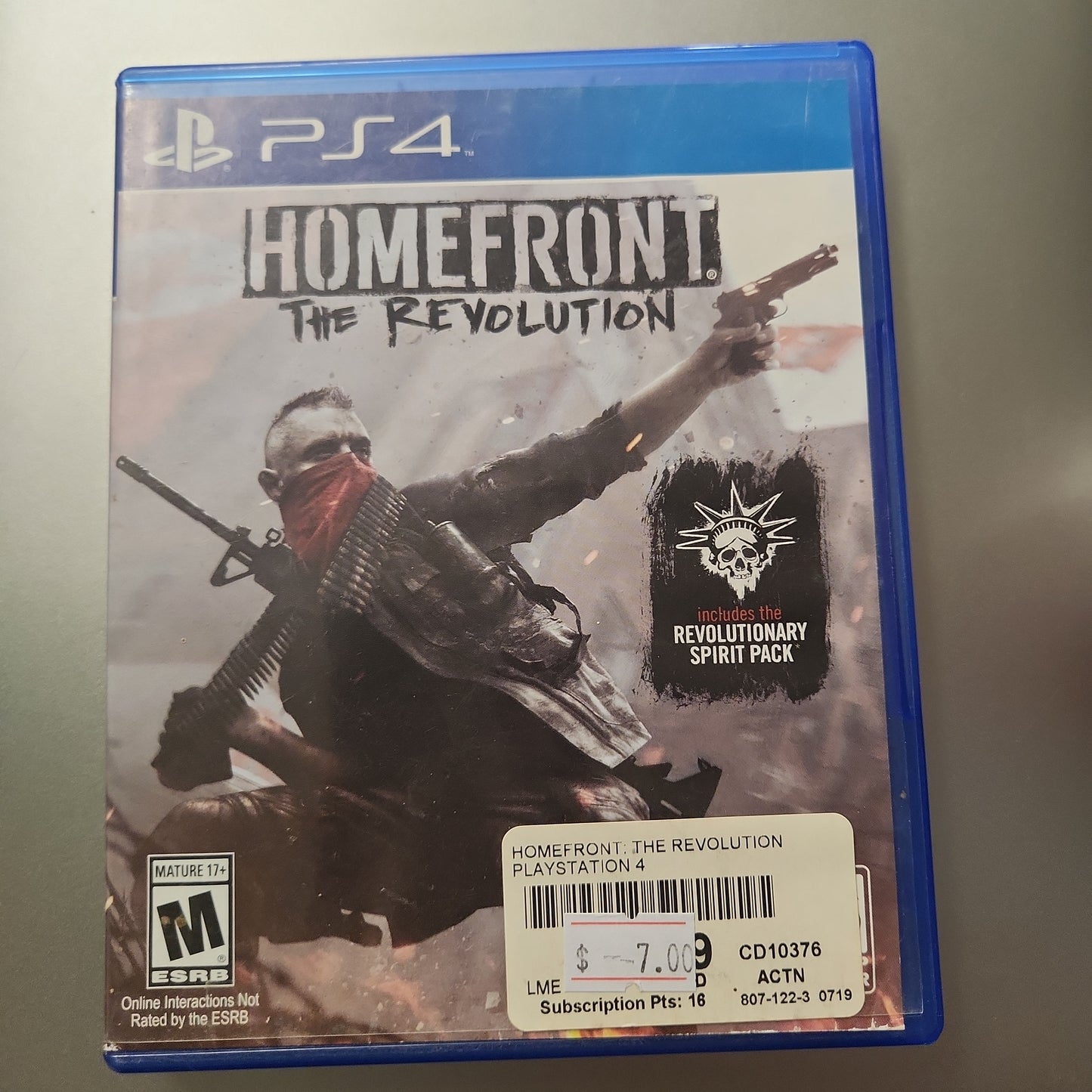 Homefront ps4 cib