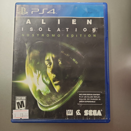 Alien isolation ps4 cib