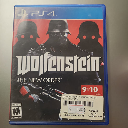 Wolfenstein ps4 cib