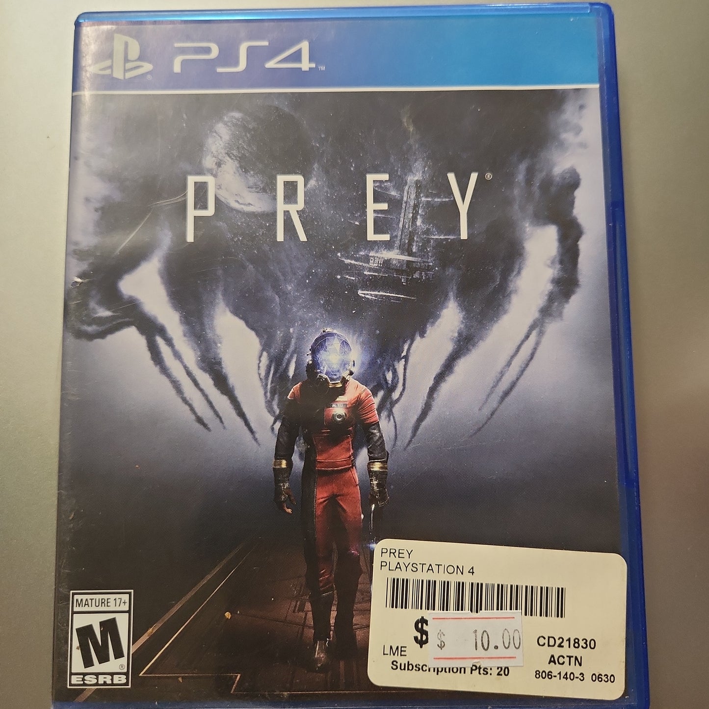 Prey ps4 cib