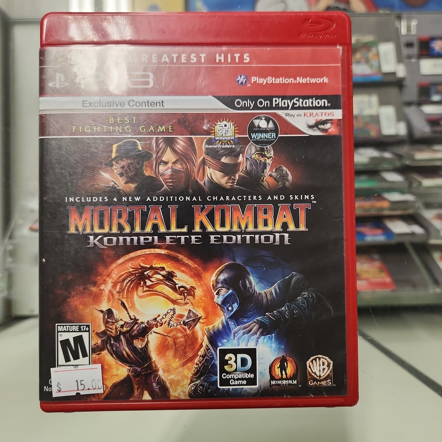 Mortal kombat komplete edition ps3