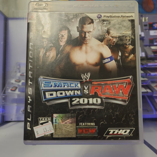 Smack down vs raw 2010 ps3 cib