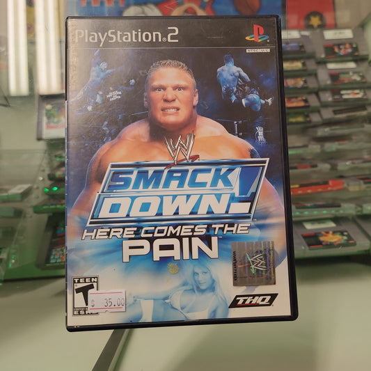 Wwe smack down here comes the pain ps2