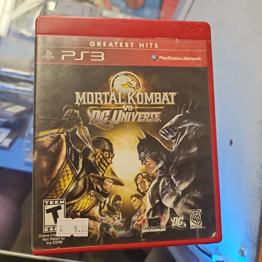 Mortal kombat vs DC Universe ps3 g/h