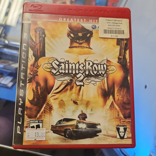 Saints row 2 ps3