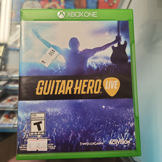 Guitar hero live xbox 1