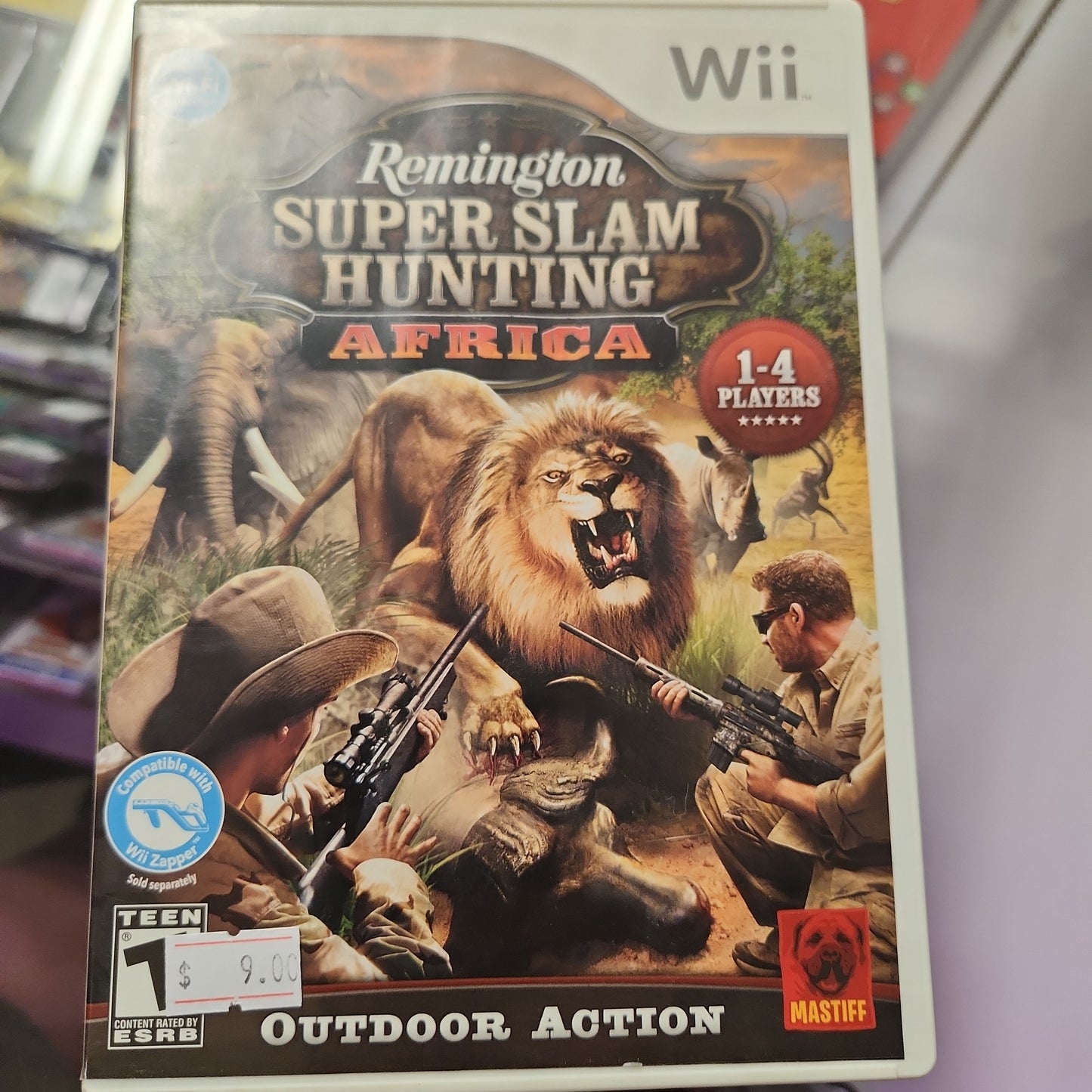 Super slam hunting africa wii