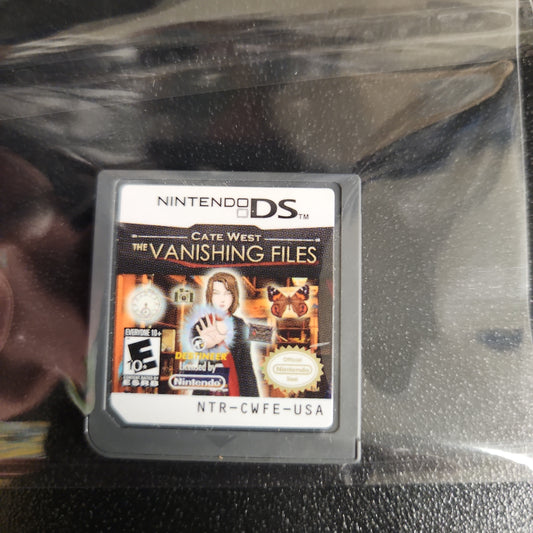 Cate west the vanishing files ds