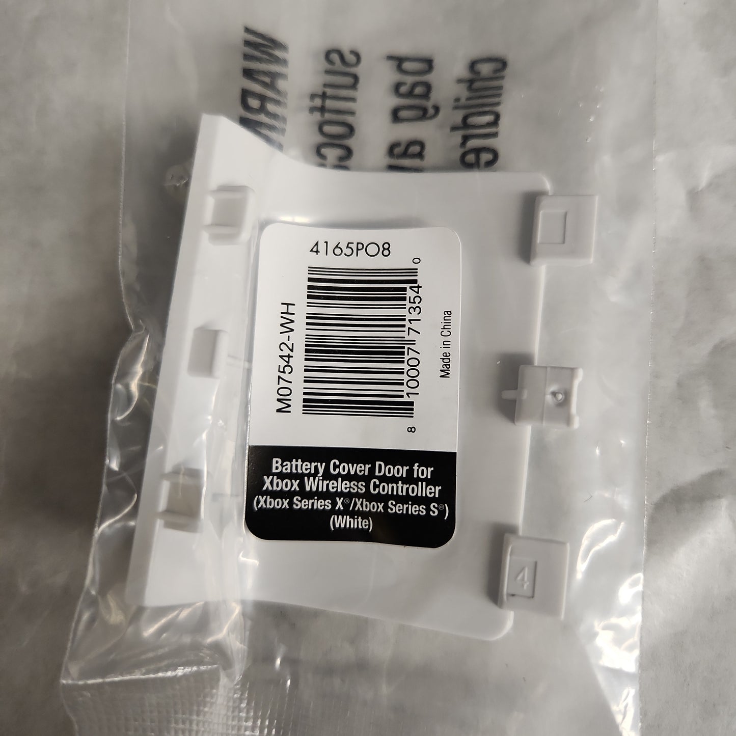 Xbox x battery cover -white