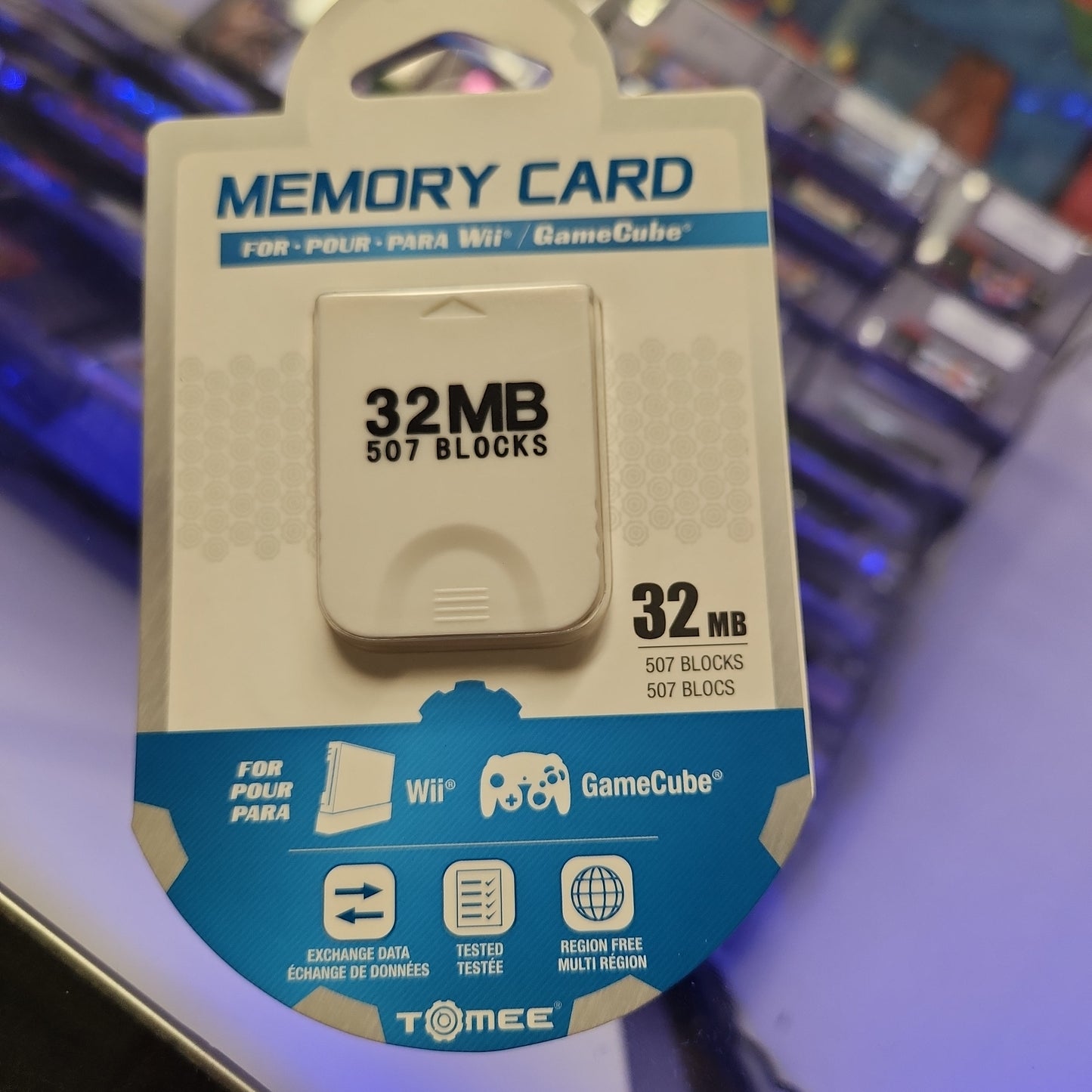 Wii/gamecube memory card