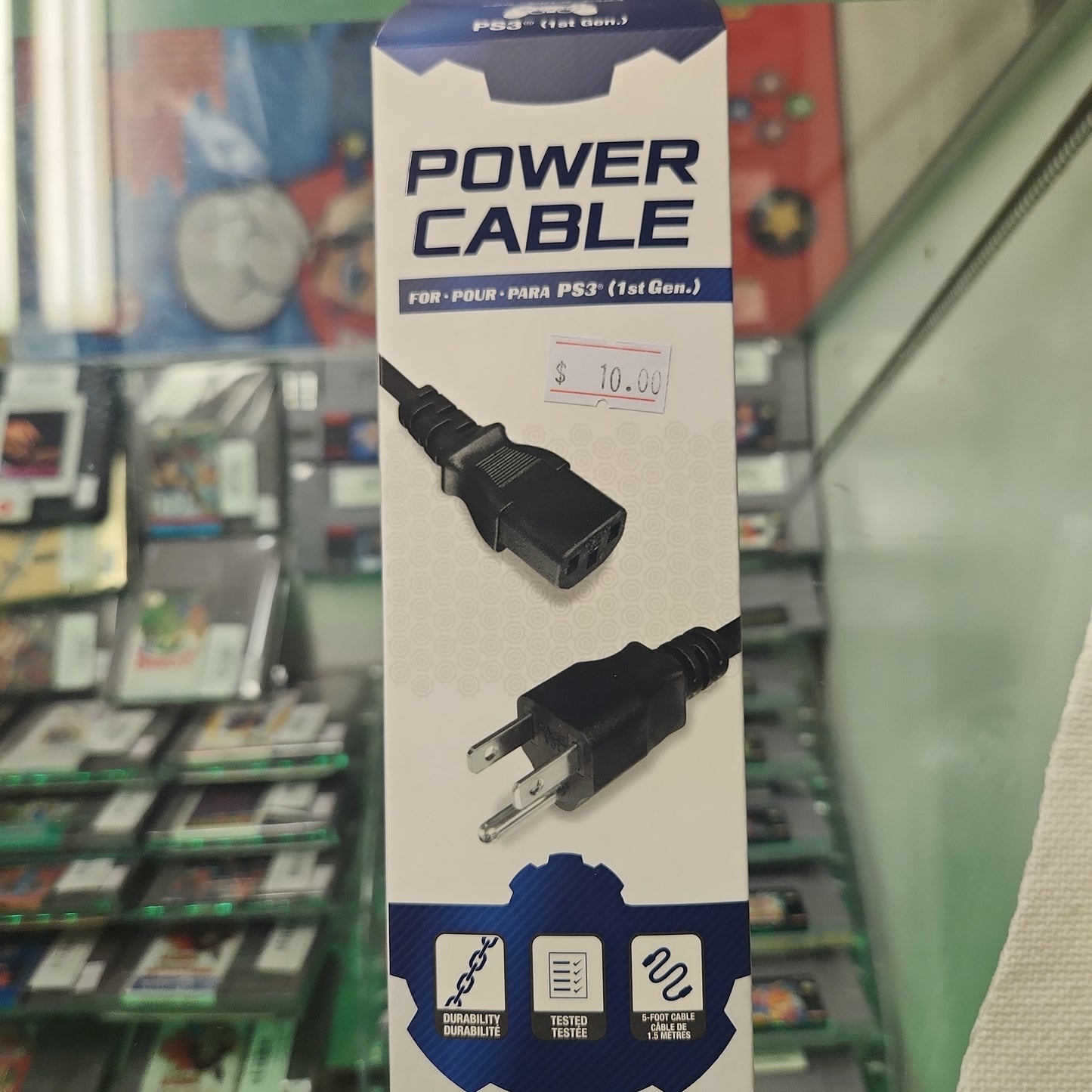 Power cable ps3/360/pc