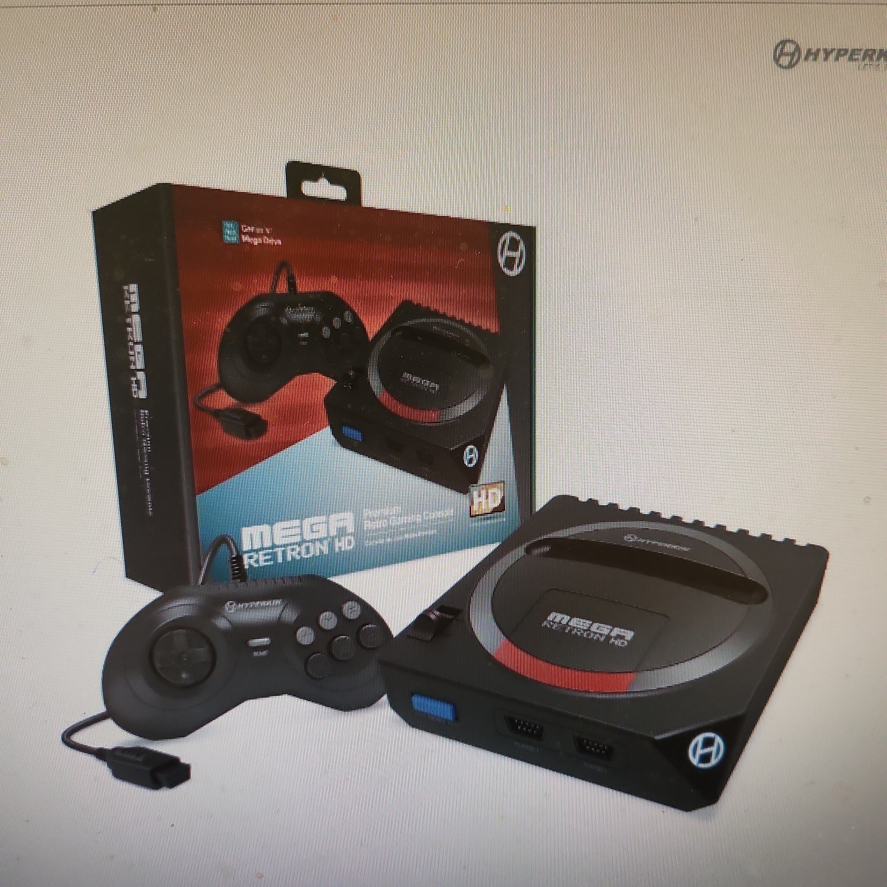 MegaRetroN HD Gaming Console for Genesis/ Mega Drive - Hyperkin ...