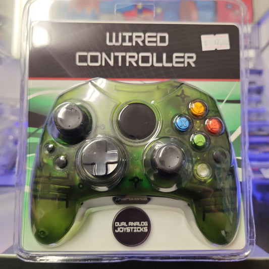 Xbox wired controller green