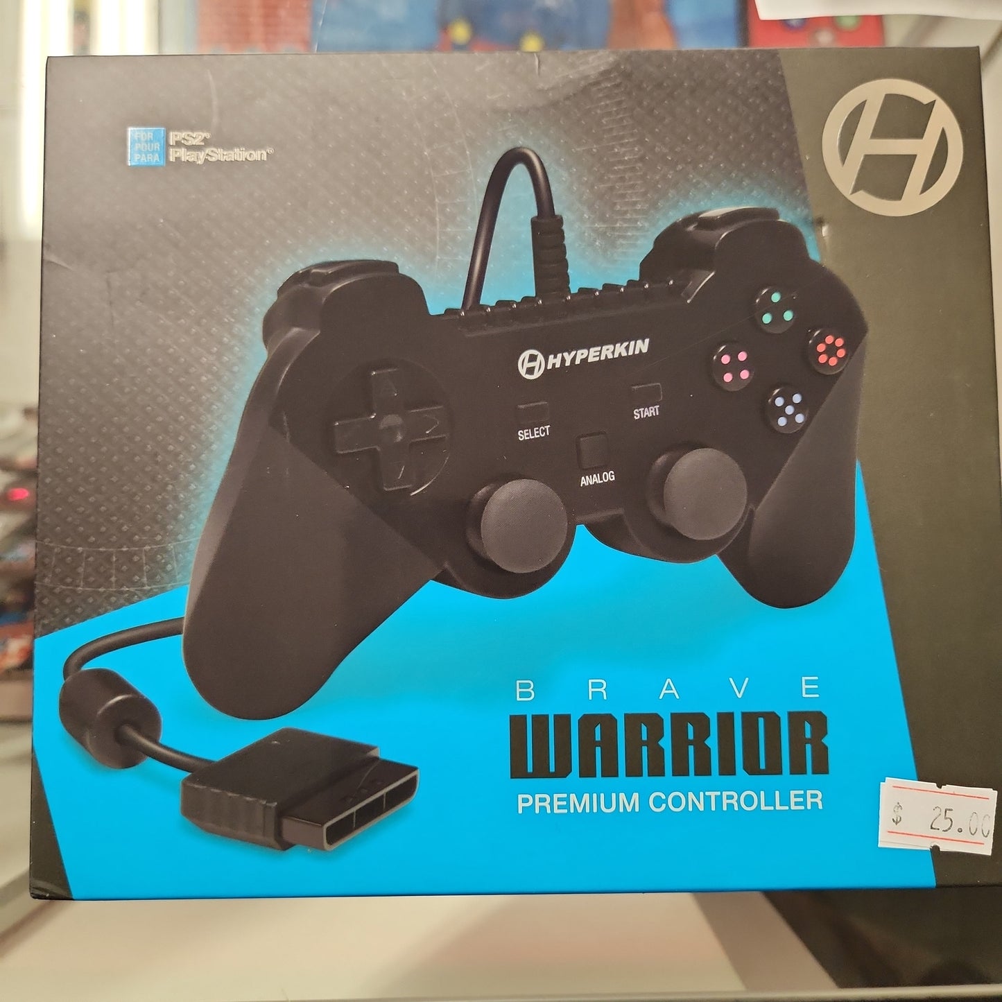 Ps2 wired controller brave warrior