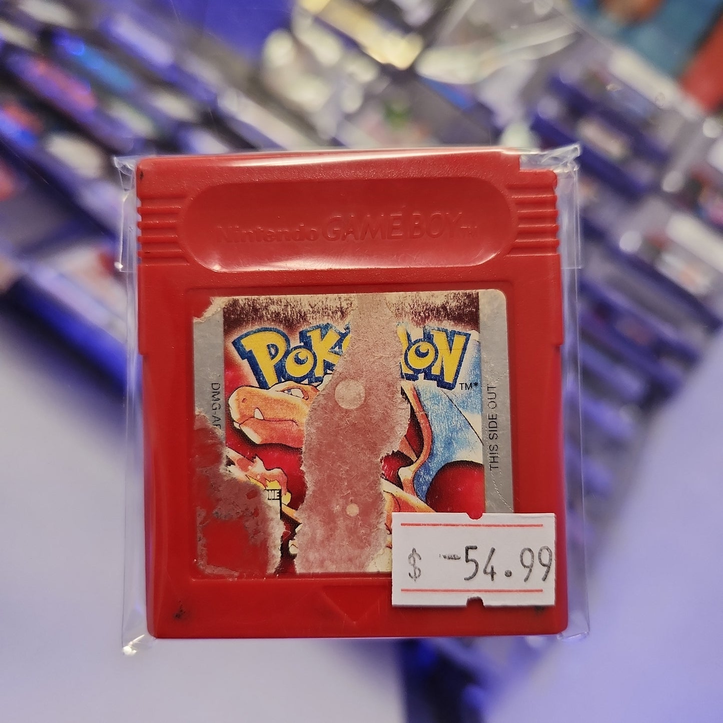 Gameboy pokemon red(