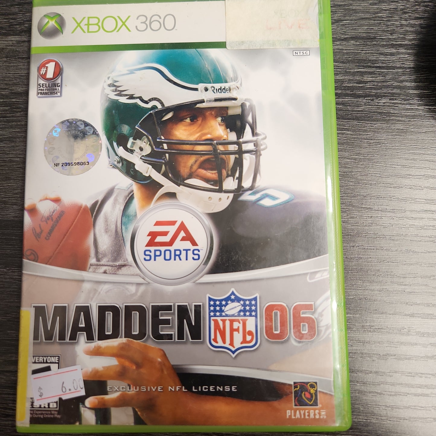 Madden 6 xbox 360