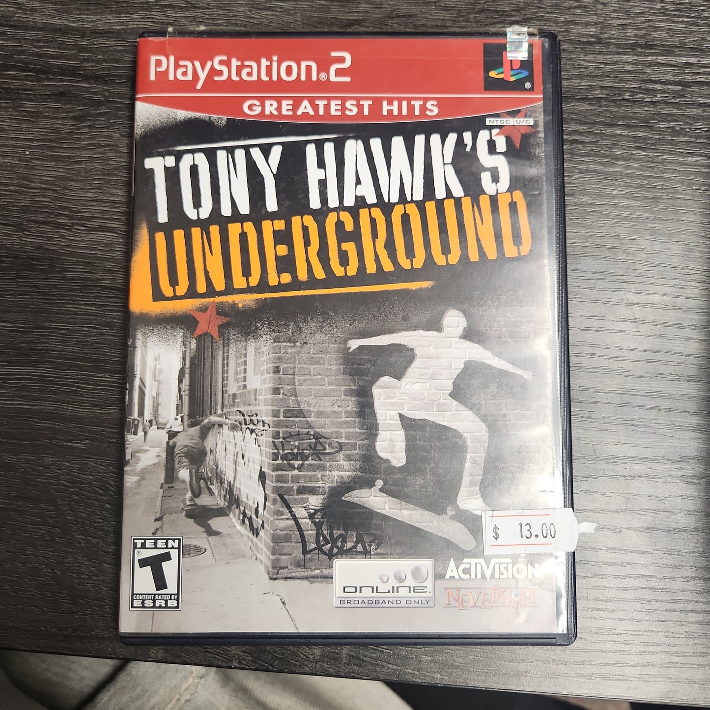 Tony hawks underground