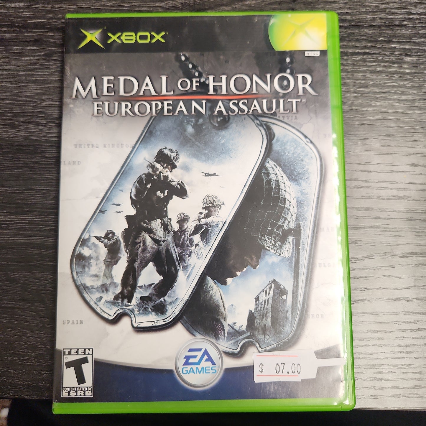 Medal of honor European assault