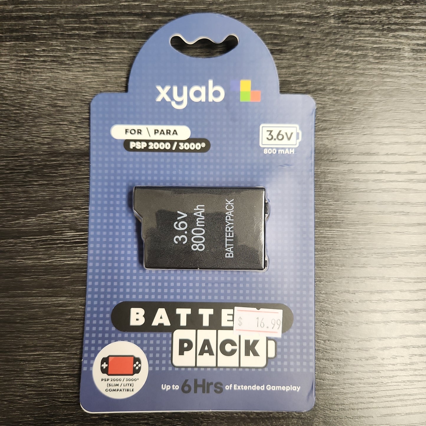 Xyab psp battery pack
