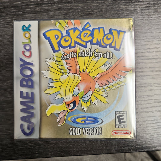 Pokemon gold version CIB