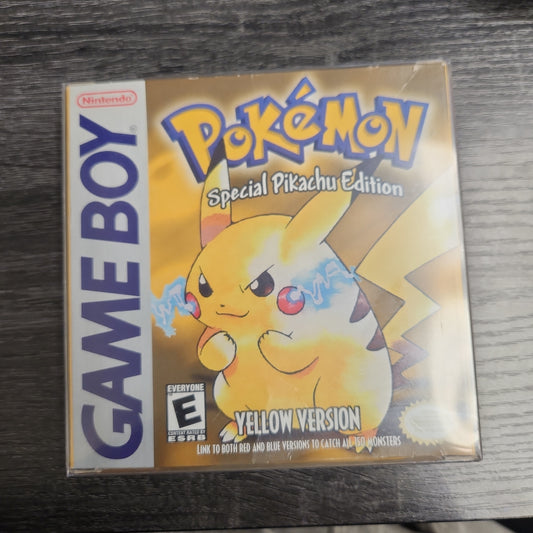 Pokemon yellow pikachu edition CIB